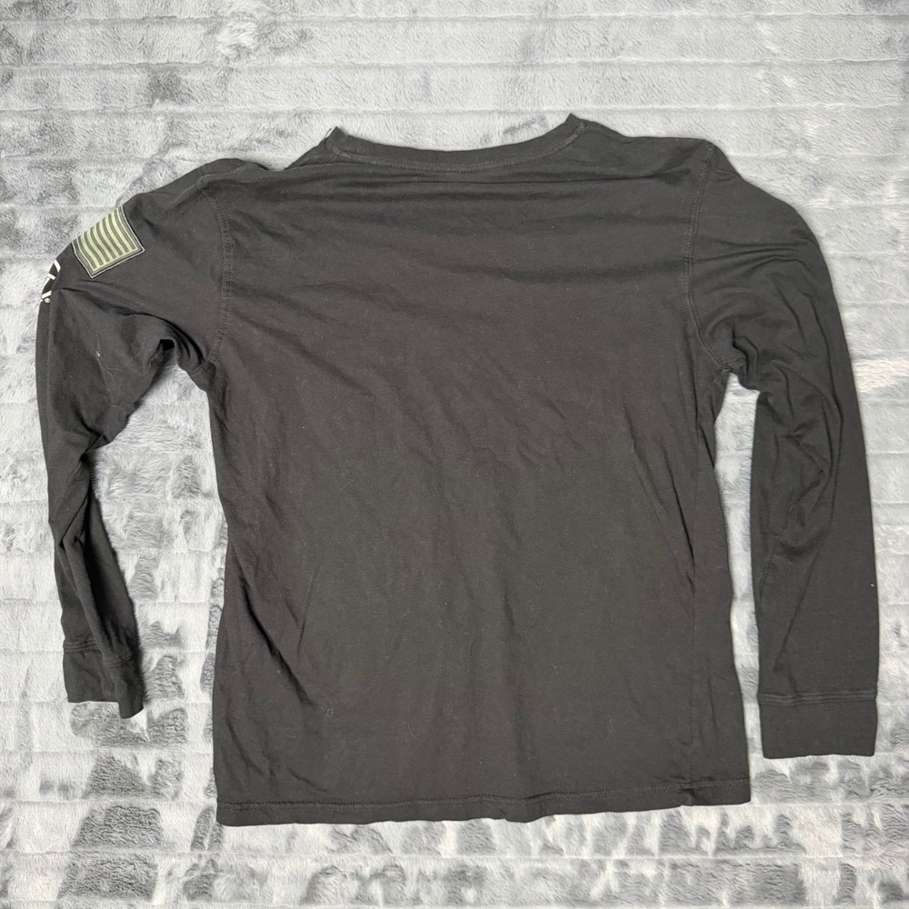 Colosseum LSU Tigers Mens Large Black OHT Military Camo Long Sleeve T-Shirt - Picture 6 of 7